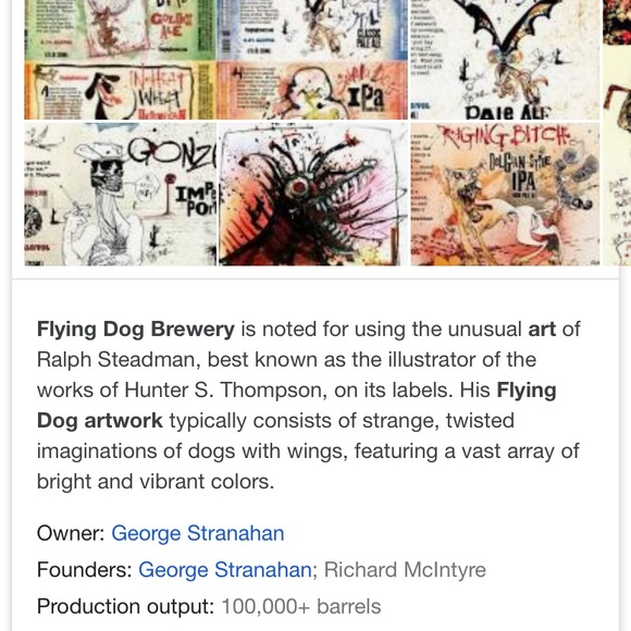 EC Flying Dog Brewey Old Scratch print Art - Picture 7 of 7